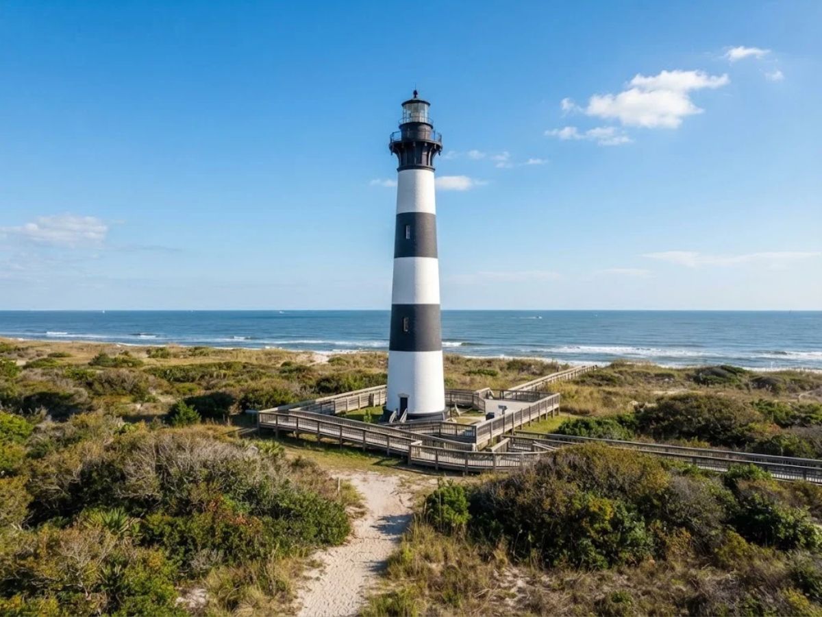 A real landmark in Oak Island, NC
