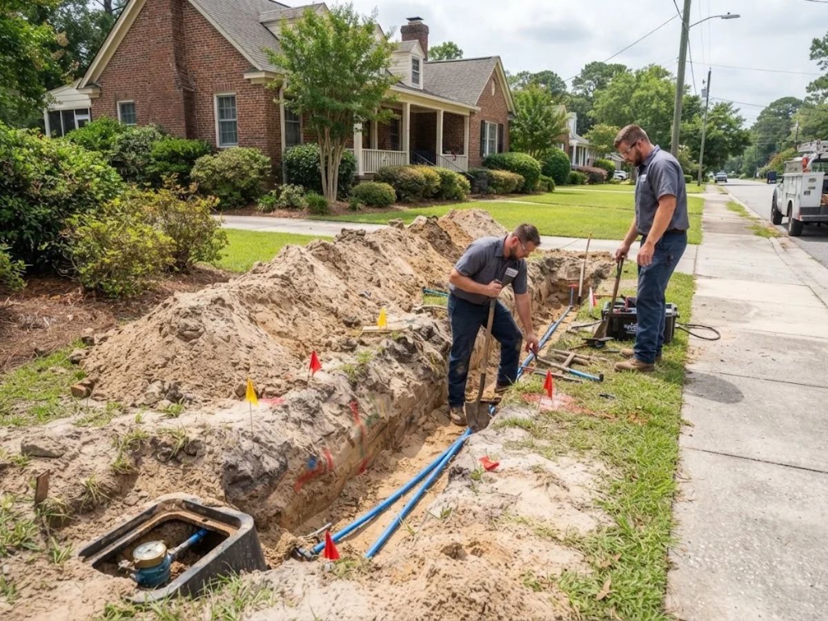 Water Line Repair & Replacement in Wilmington, NC in Wilmington, NC
